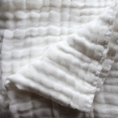 Organic Undyed Cotton Muslin Wrap