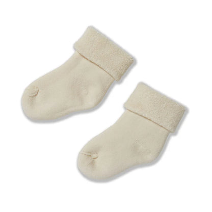 Organic Undyed Cotton 3 pack plain socks