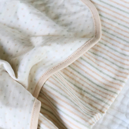 Organic Undyed Cotton Blanket/Swaddle