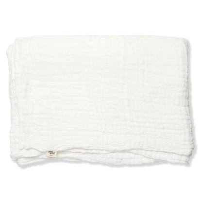 Organic Undyed Cotton Muslin Wrap