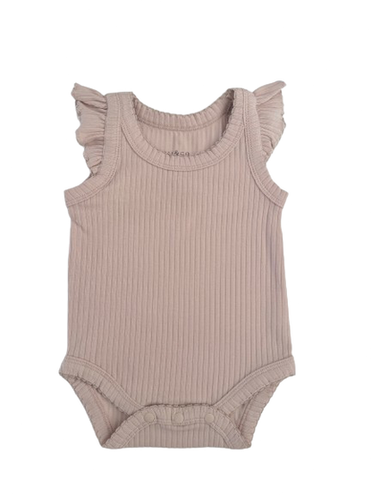 Frill Basic Singlet Bodysuit