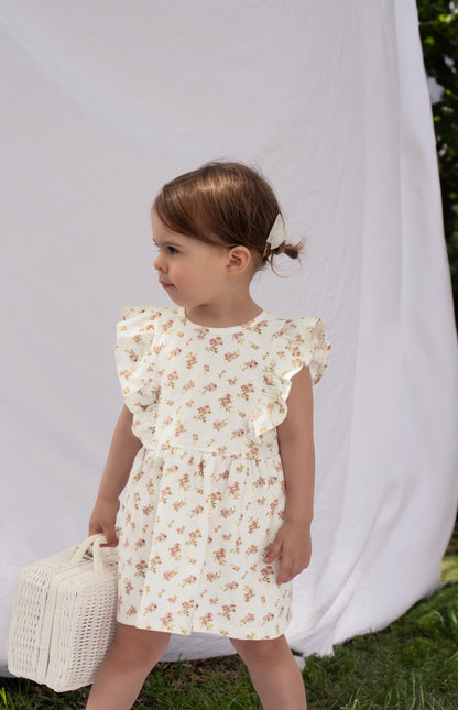 Lottie Floral Dress With Pilchers