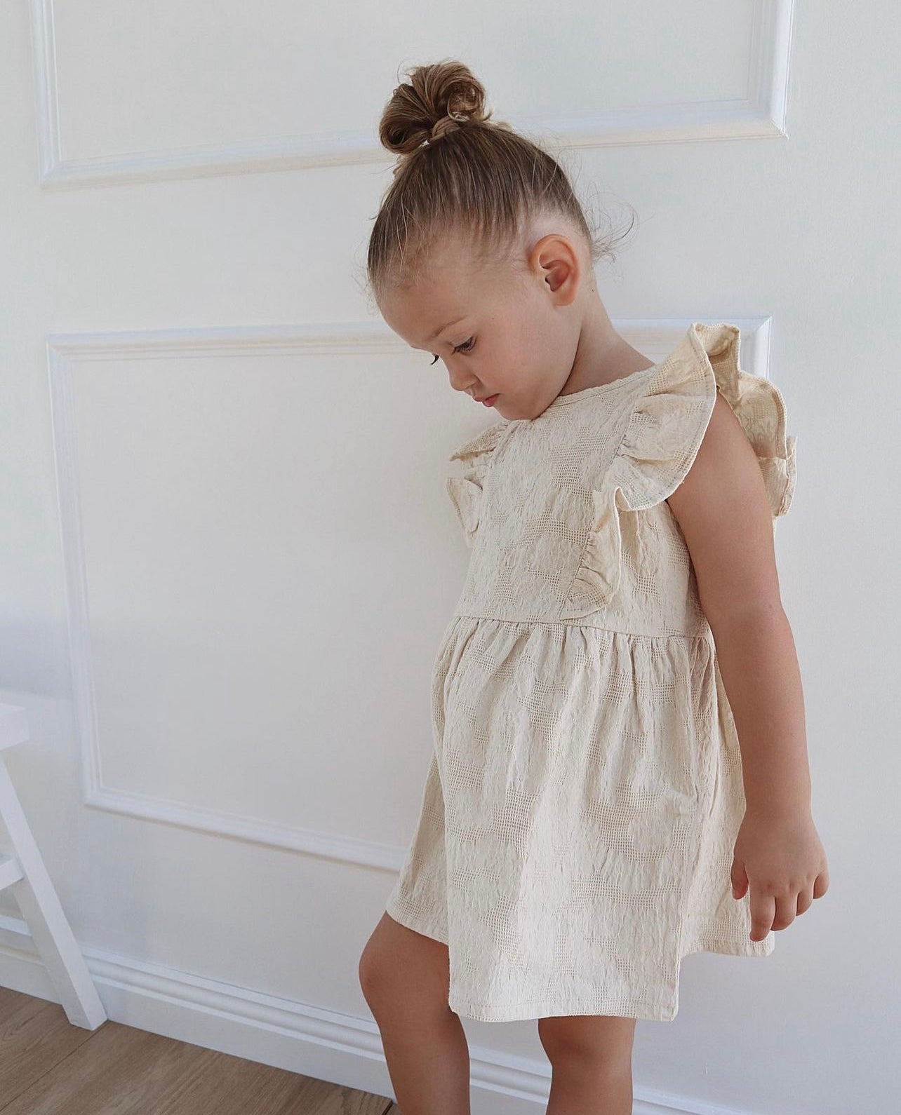 Lou Lou Frilled Dress With Pilchers