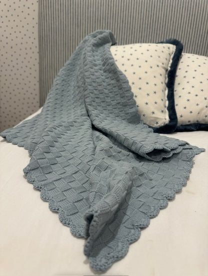 Baby Blanket - Knitted Heirloom Keepsake