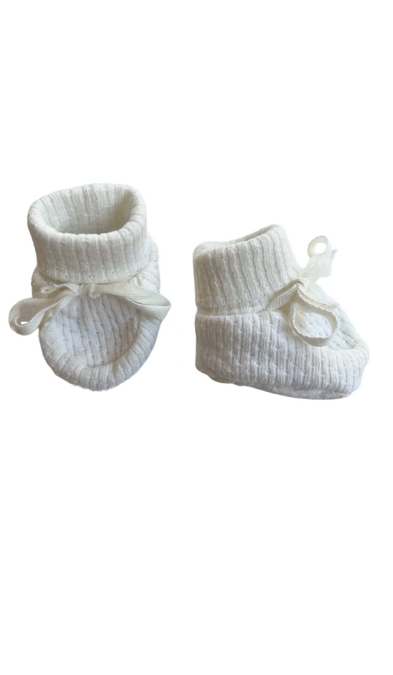 Knitted Baby Booties