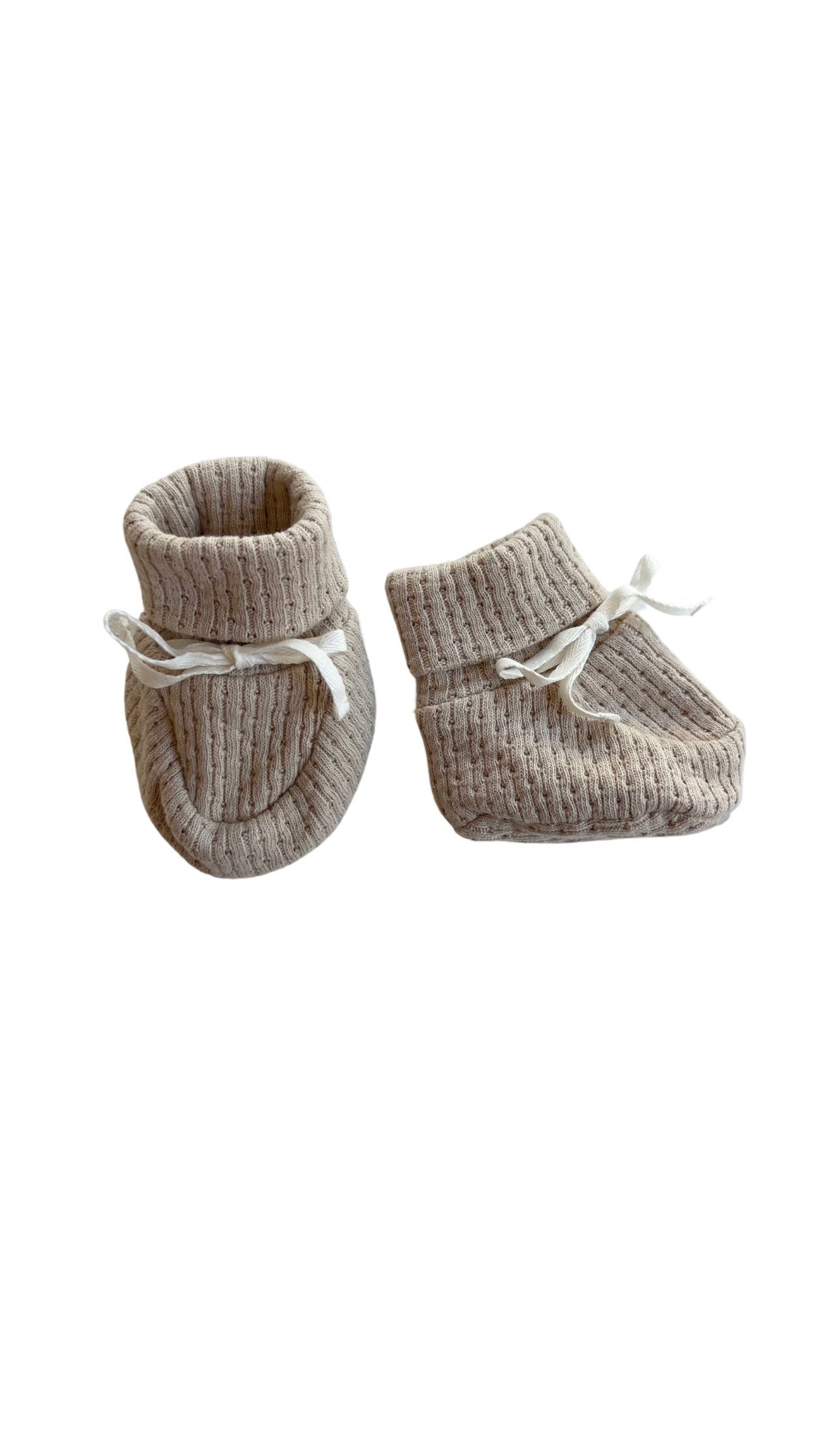 Knitted Baby Booties