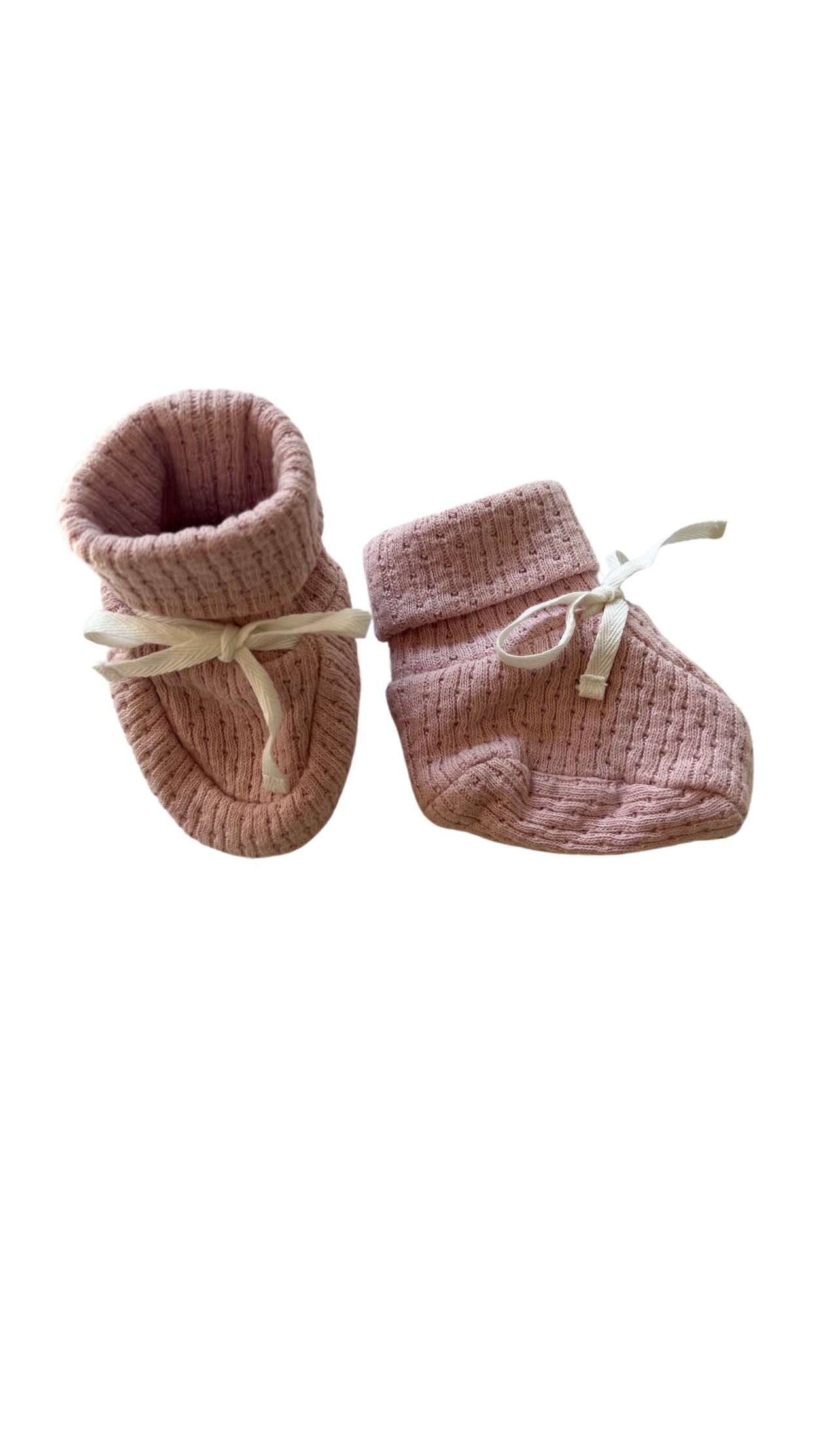 Knitted Baby Booties