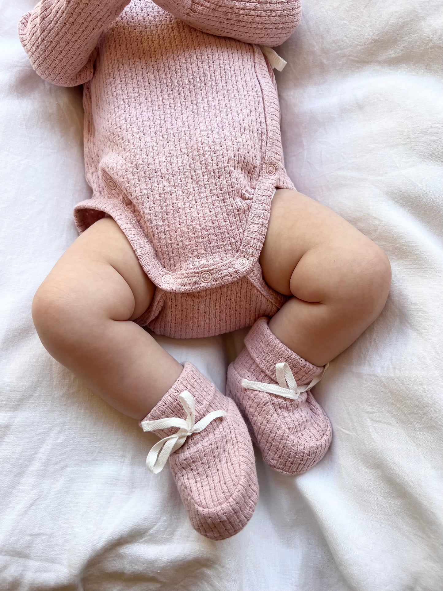 Knitted Baby Booties