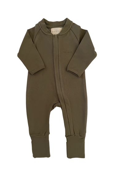 rai&co khaki apple jumpsuit