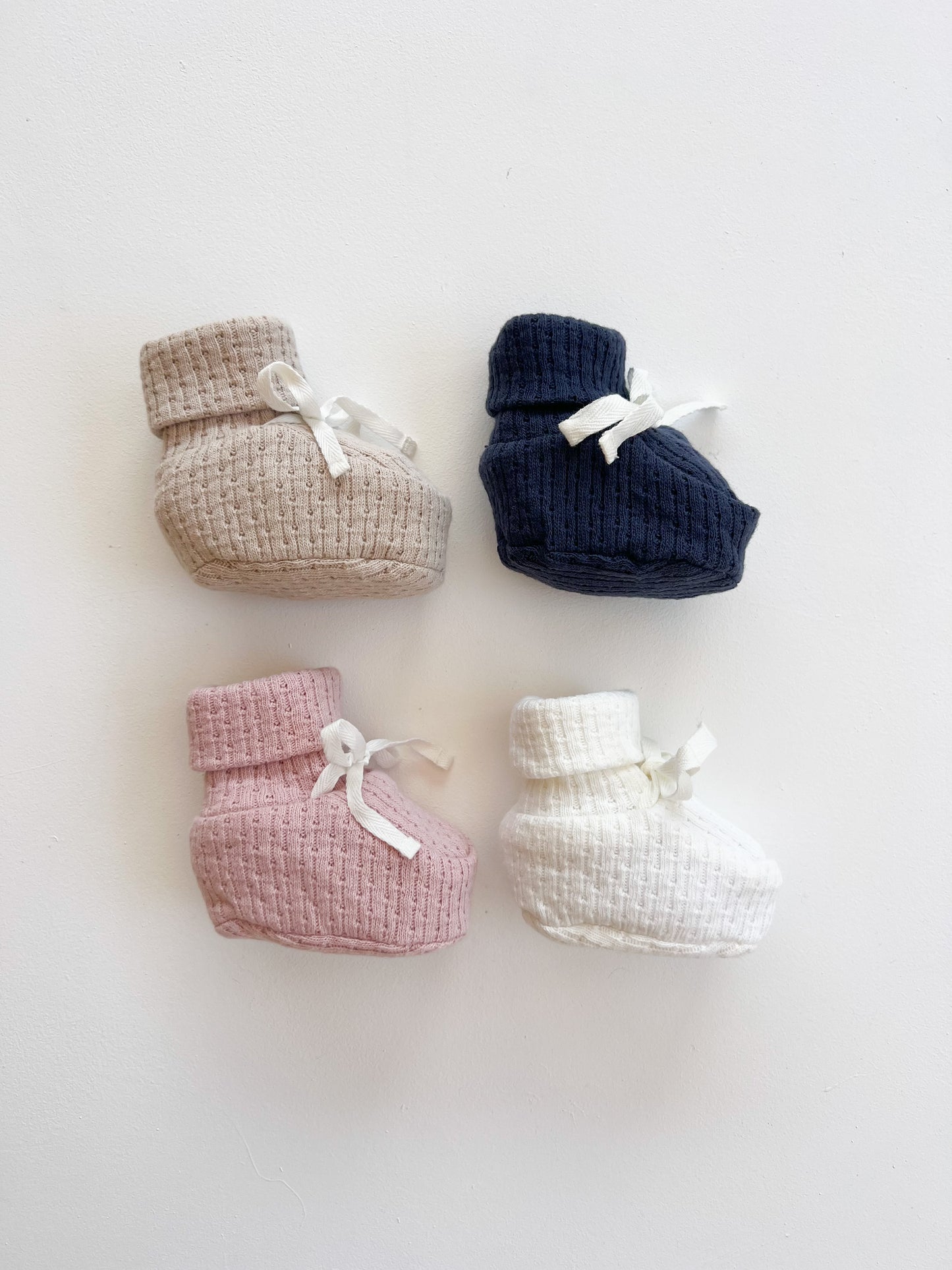 Knitted Baby Booties